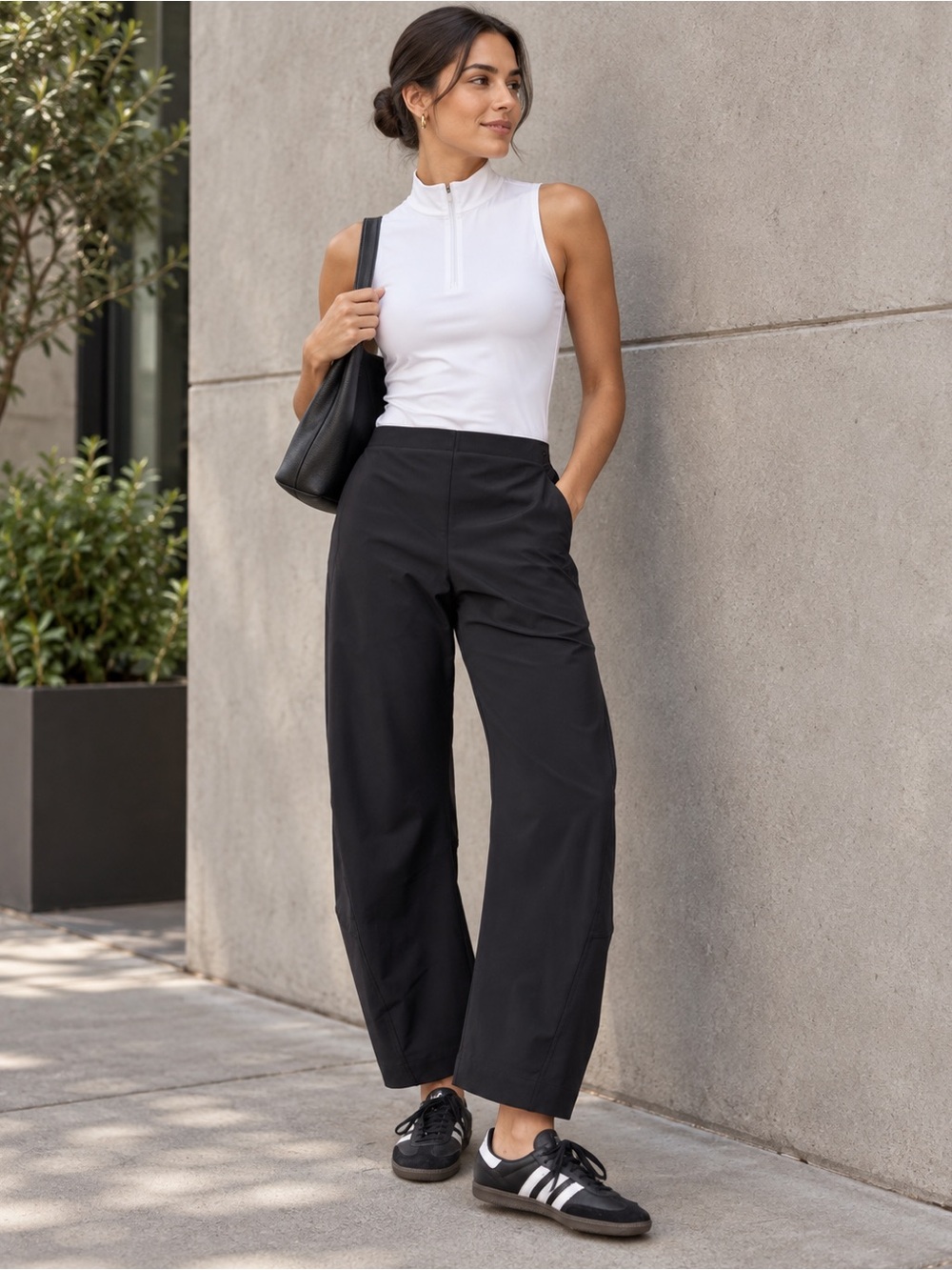 RUTI The Petite On the Loose Work Pants Black Size 14P NWT - Picture 3 of 9
